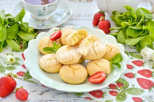 Кукурудзяне печиво з кукурудзяного борошна