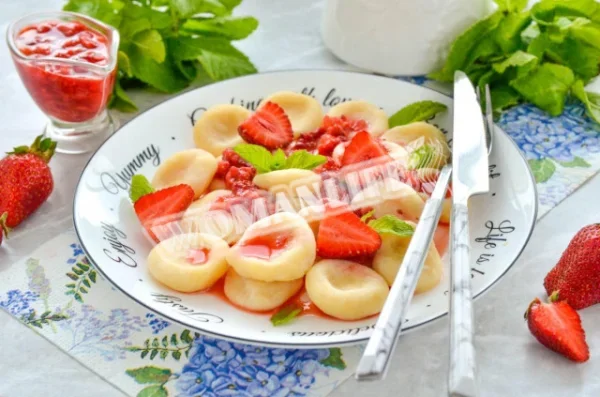 Вареники рисові
