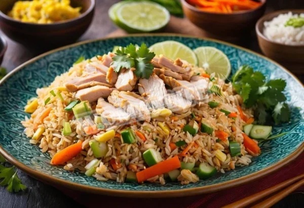 Смажений рис Khao Pad Thai