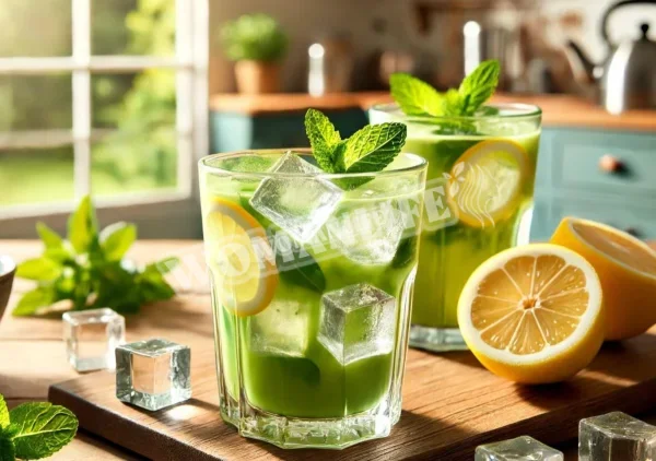 Холодний чай матча