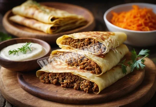 млинці з печінкою