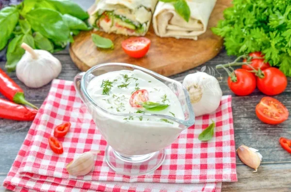 Часниковий соус для шаурми