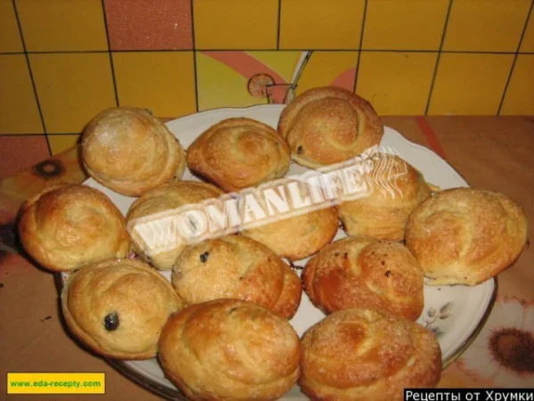 Віденські булочки з родзинками