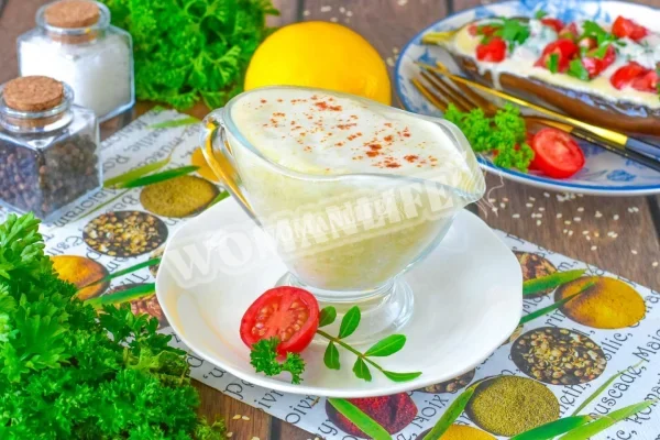 Соус з пастою тахіні