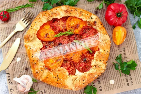 Галет з помідорами і сиром