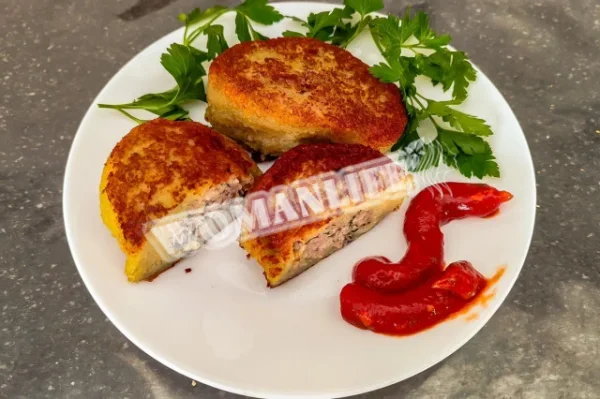 Чаклунки по-білоруськи з часником, петрушкою та кропом