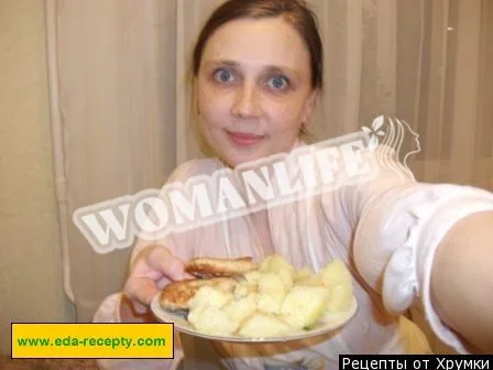 Курячі котлети з яйцем, цибулею та молоком