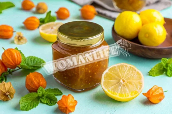 Варення з фізалісу з лимоном на зиму