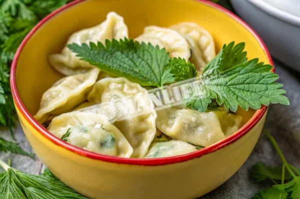 Курце з кропивою і сиром