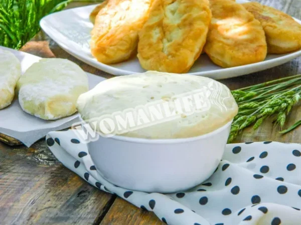 Тісто для пиріжків, смажене на сковороді