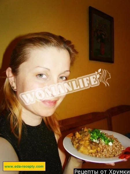 Яловичина тушкована з грибами
