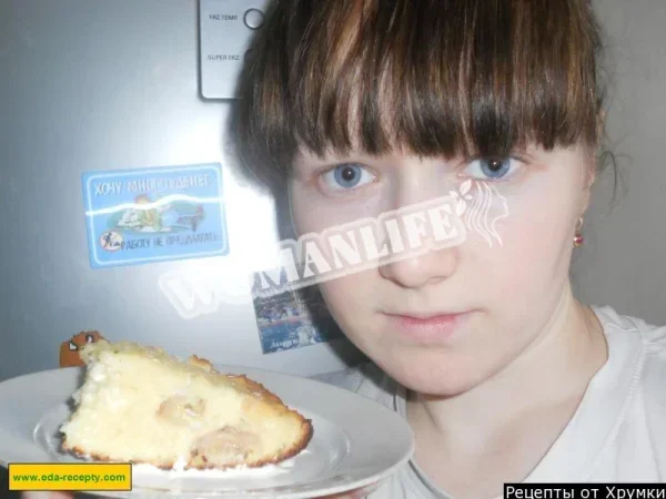 Смачна сирна запіканка з бананом і вершками