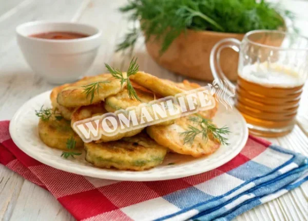 Скибочки цукіні в пивному клярі