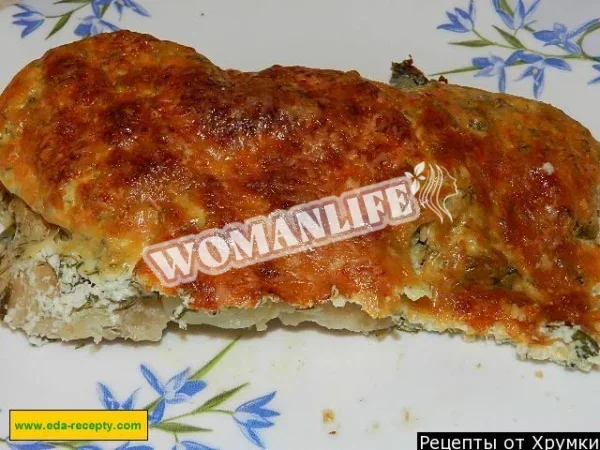 Карась з сиром в духовці