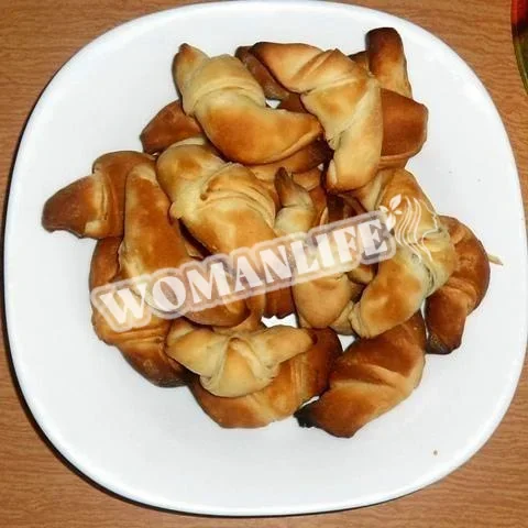 Круасани з листкового тіста