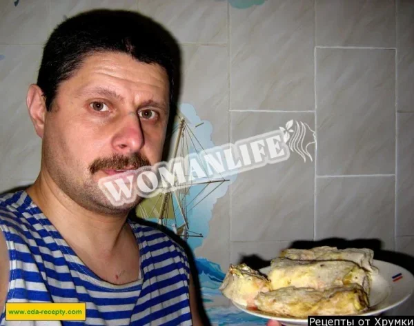 Рулет з лаваша з червоною рибою