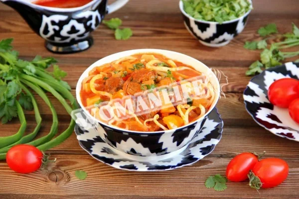 Лагман з яловичини по-узбецьки