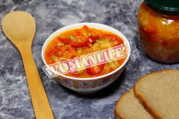 Лечо з кабачків на зиму