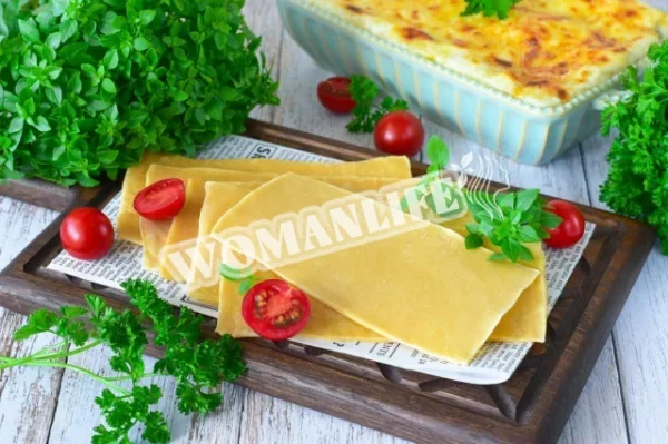 Домашнє тісто для лазаньї