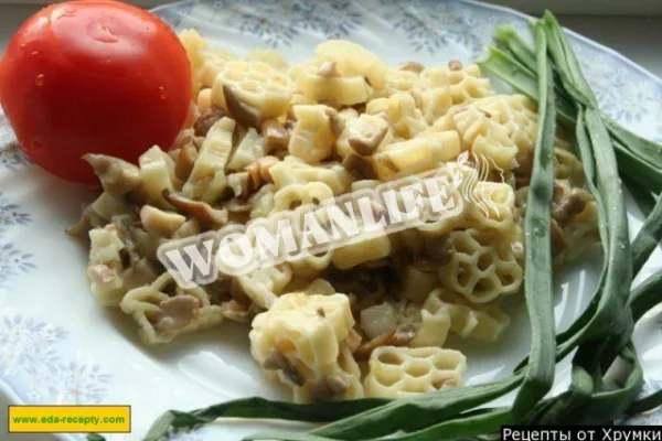 Паста з сушеними грибами