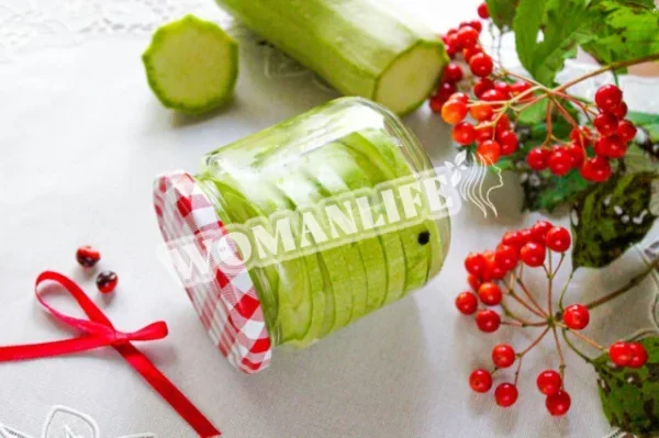 Мариновані кабачки скибочками на зиму