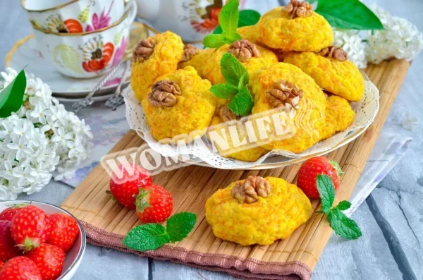 Домашнє морквяне печиво