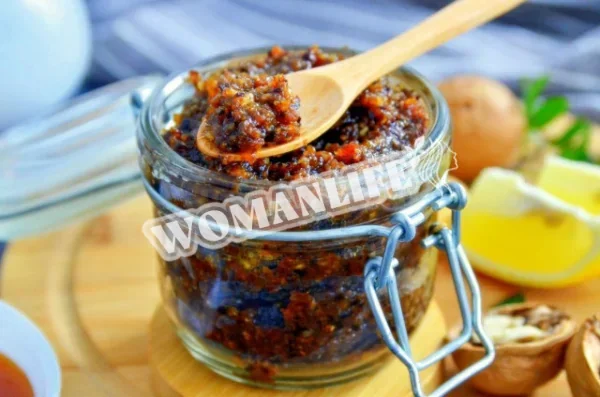 Макарони Амосова. Суміш медових горіхів кураги родзинок лимона чорносливу