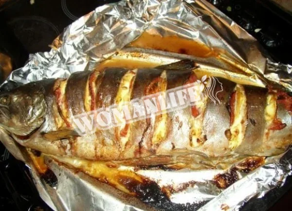 Запечений кижуч