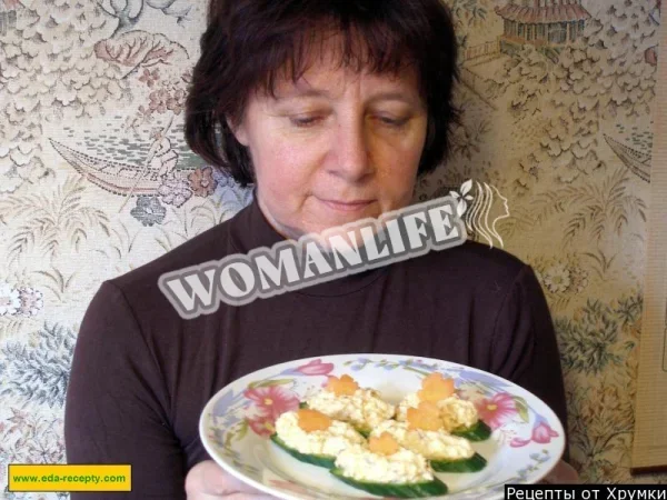 Легка закуска канапе