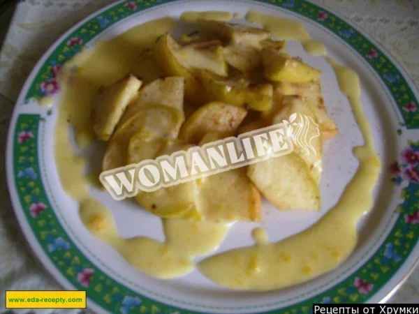 Смажені яблука