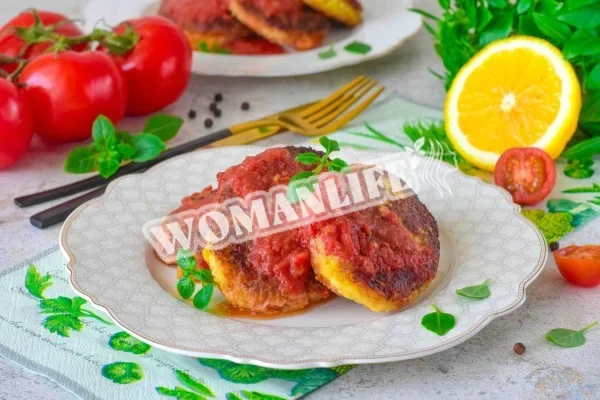 Пісні капустяні котлети