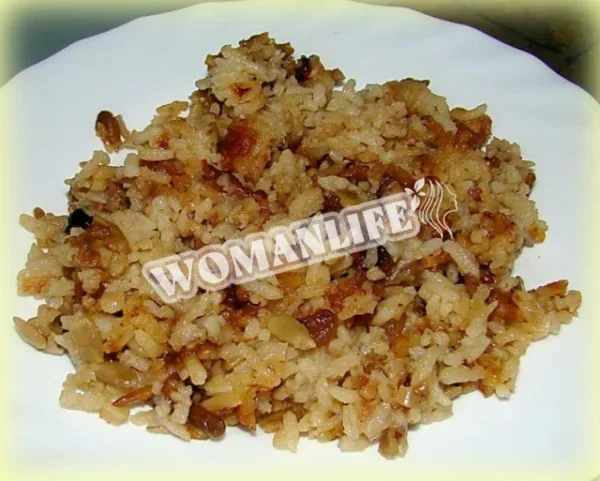 Рис з родзинками