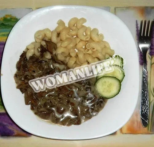 Соус з грибами