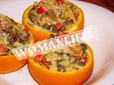 Салат з апельсинами