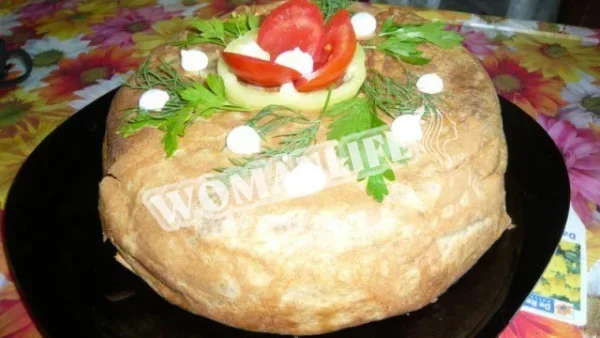 Млинцевий млинцевий пиріг