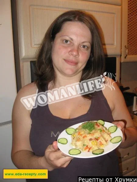Тушкована морква, цибуля, кукурудза з рисом, перець
