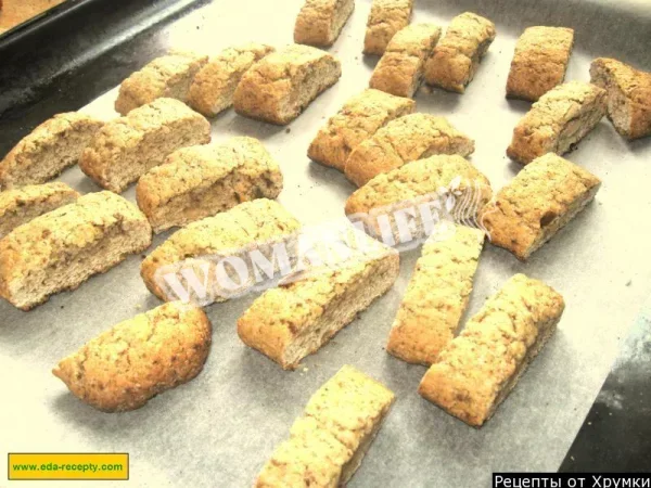 Біскотті з арахісом
