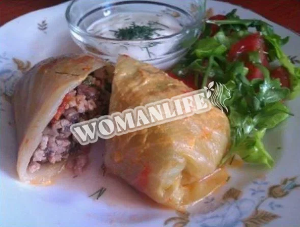 голубці з сиром фета