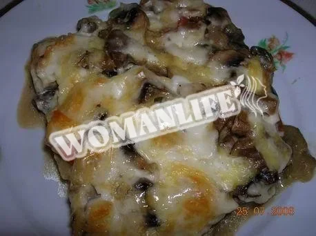 Гриби в сирі