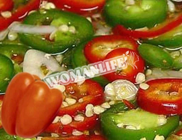 Маринований перець з часником на зиму