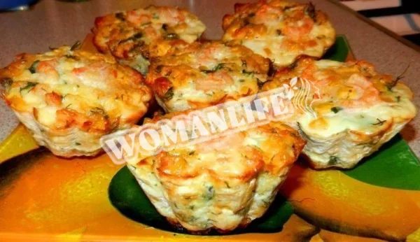 Мафіни з креветками