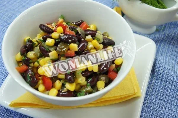 Кукурудзяний салат Мазурка