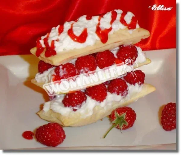 Mille-feuille - малинові слойки