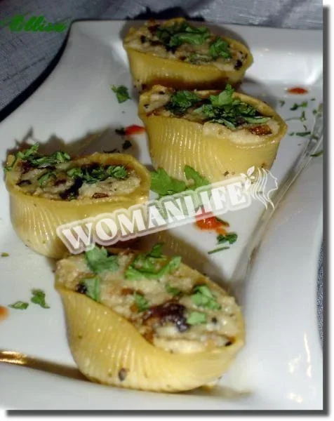 Черепашки, фаршировані грибами