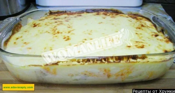 Рибна запіканка з морквою