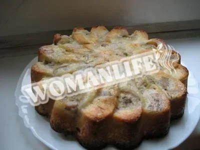 Фруктова шарлотка