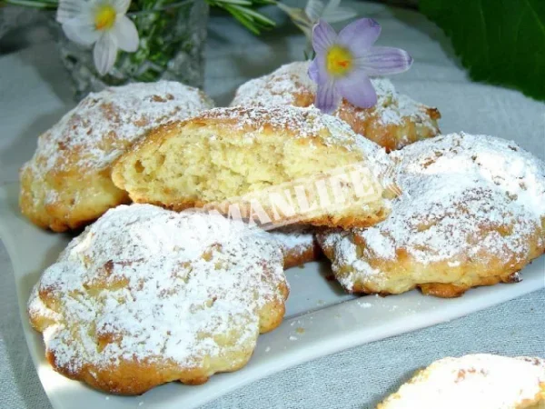 Яблучне печиво з яблуками