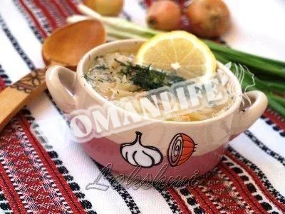 Пісний цибулевий суп