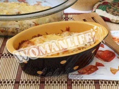 Гратен з курячого філе