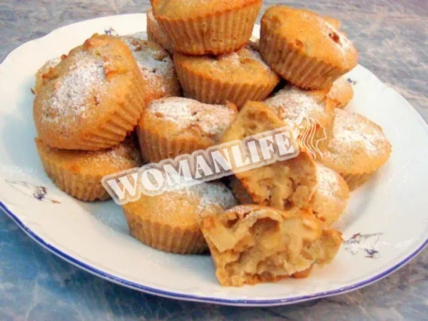 Яблучні кекси